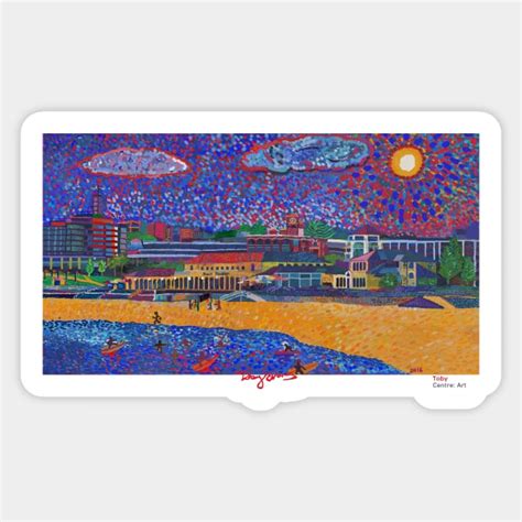 Bondi Beach Art - Bondi Beach - Sticker | TeePublic