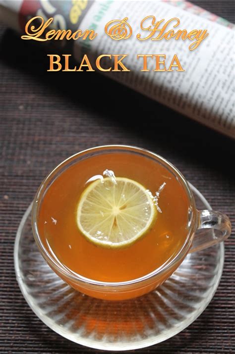 Lemon & Honey Black Tea Recipe - Lemon Tea Recipe - Weightloss Tea Recipe - Yummy Tummy