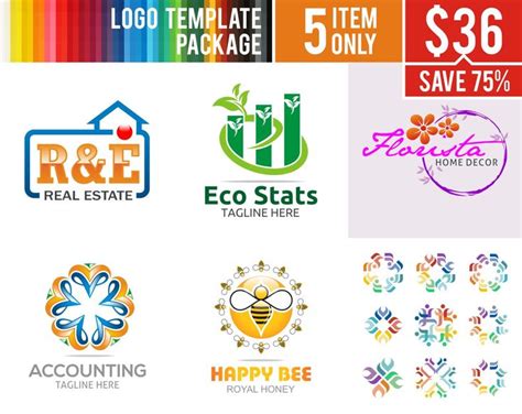 Custom & Service Logo Design Logo Templates Package - Etsy in 2023 | Etsy, Logo templates, Logo ...