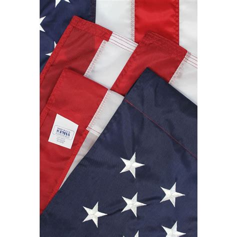 3x5 Ft American Flag with Pole Sleeve | 100% Made in USA - finelineflag