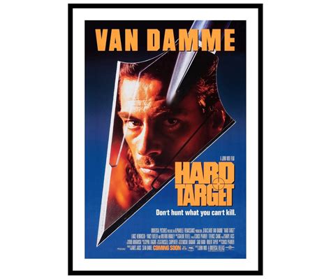 Hard Target Movie Poster Print - Etsy