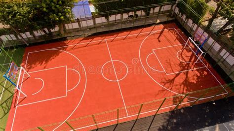 Aerial View of the Football Field. Stock Photo - Image of championship ...