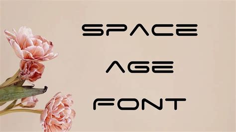 Space Age Font Free Download