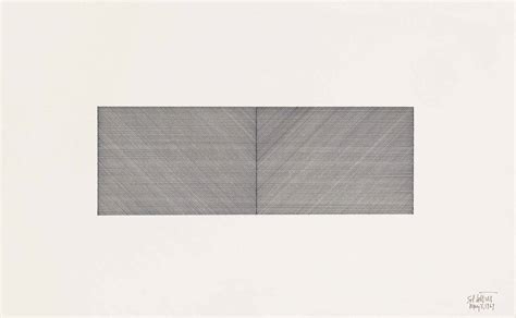 Sol LeWitt (1928-2007) , Diagonal and Horizontal Lines Superimposed ...