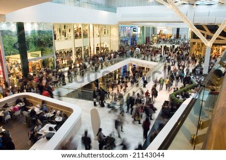 Crowd In The Mall Stock Photo 21143044 : Shutterstock