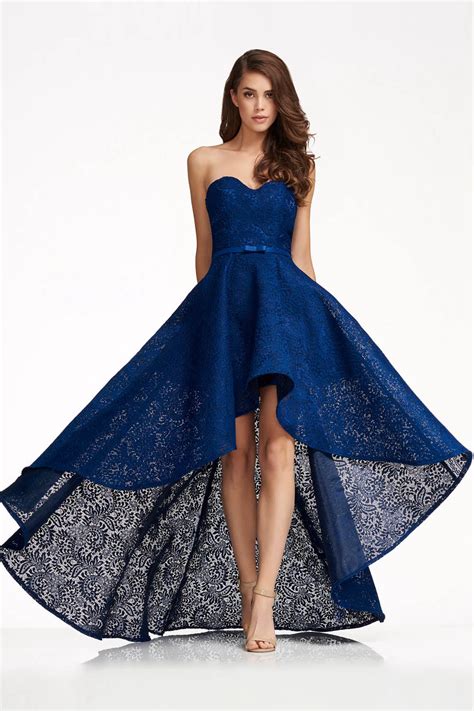 Sweetheart Lace High-low Homecoming Dresses – Angrila