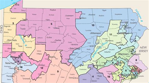 Congressional Redistricting in Pennsylvania (2023-2033)