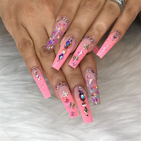 20+ Beautiful Acrylic Nail Designs - The Glossychic