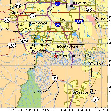 Highlands Ranch, Colorado (CO) ~ population data, races, housing & economy