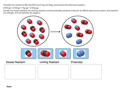 Solved Consider the reaction of NO and CO to form N2 and | Chegg.com