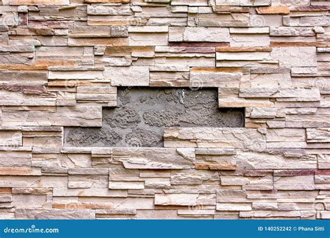 Damaged Brick Wall Surface Texture Stock Photo - Image of block, blank: 140252242