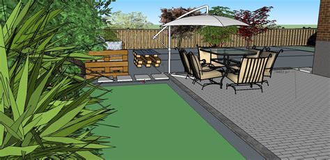 landscaping - Please help me to select the best form composition for this backyard design ...