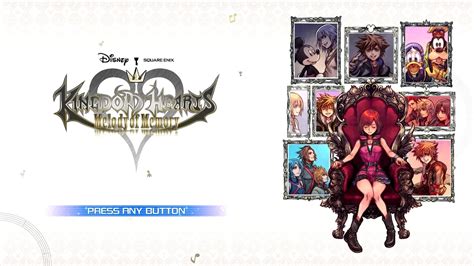 Kingdom Hearts Melody of Memory Title Screen (1080p 60fps) - YouTube