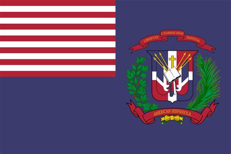 A flag for a united Hispaniola under American rule : r/vexillology