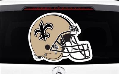 New Orleans Saints Helmet Decal ~ Car / Truck Vinyl Sticker - Wall Graphics | eBay