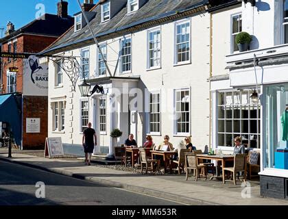 The Crown hotel, Southwold town, Suffolk County, England, UK Stock ...