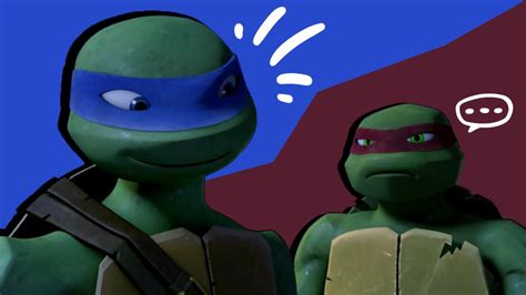 Raph and Leo being my favorite duo for almost 3 minutes [TMNT 2012 ...