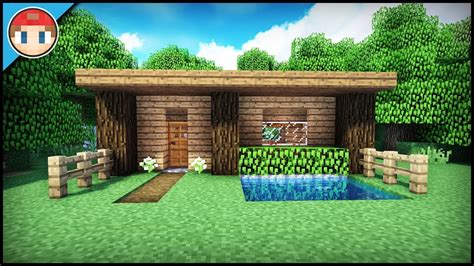 The Best Starter/Survival House For Beginners! - Minecraft Tutorial (EASY!) - YouTube