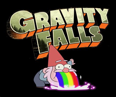 Gravity Falls Gnome Puke Digital Art by Gene Bradford