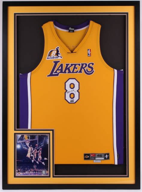 Kobe Bryant Signed Lakers LE 33x45 Custom Framed Jersey (UDA COA ...