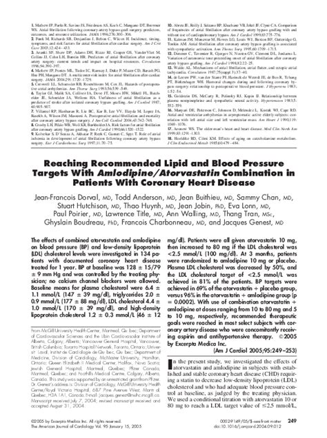 (PDF) Reaching recommended lipid and blood pressure targets with ...