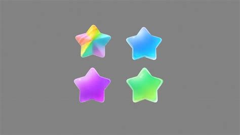 Cartoon five-pointed star 3D model - TurboSquid 1745287