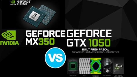 [38 Gaming tests + videos] NVIDIA GeForce MX350 vs GeForce GTX 1050 ...