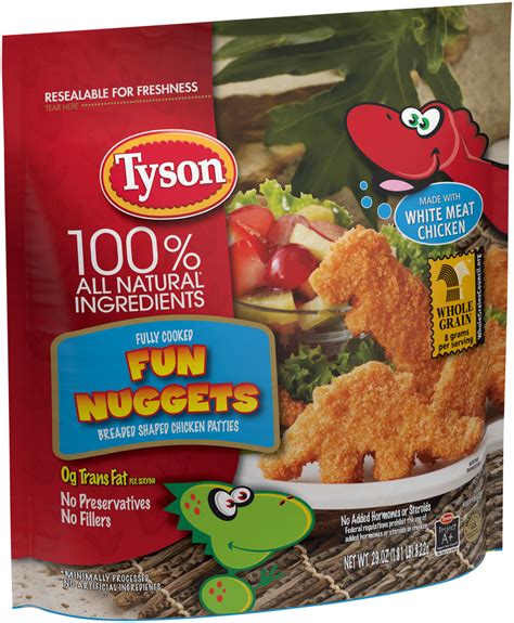 Tyson Dino Nuggets Nutrition Facts - Nutrition Ftempo