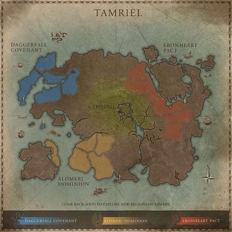 ESO map | 地図, 古地図, ファンタジー