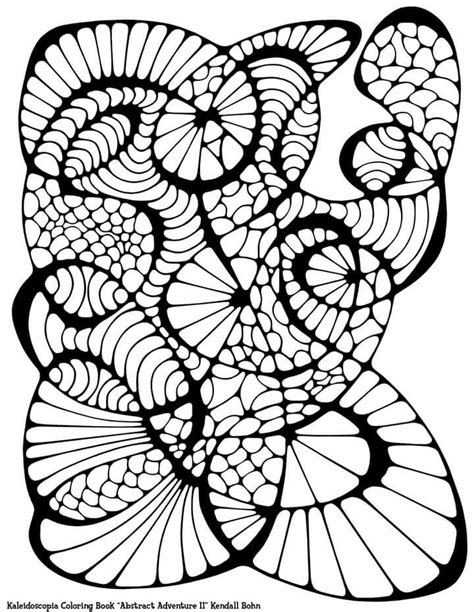 Pin by Lauren Nerual on Color | Abstract coloring pages, Free coloring ...