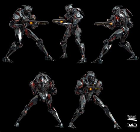 ArtStation - Halo 5: Guardians - Promethean Soldier, Kolby Jukes | Halo ...