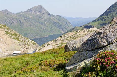 Typical View In Pyrenees Mountains, Ariege, France Stock Images - Image ...