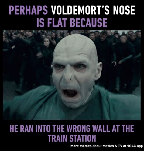 voldemort nose meme - Mistery Cyber