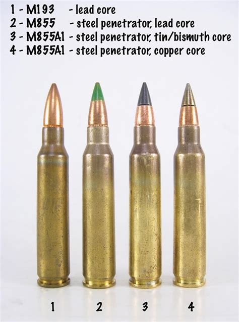 US 5.56mm Ball Cartridge Comparison | Armory Blog