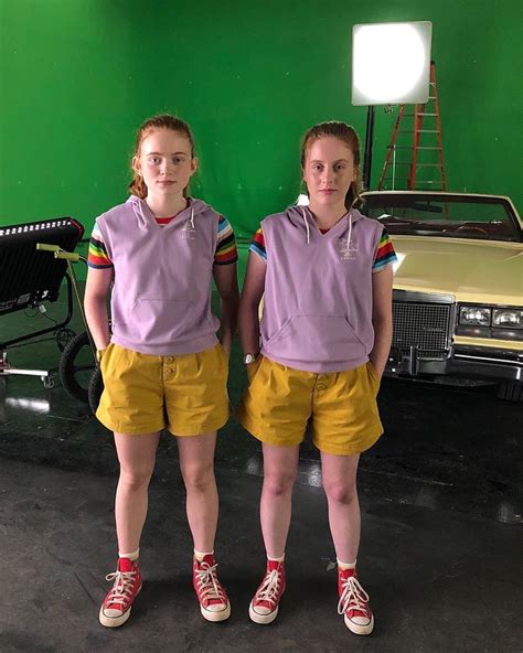 Stranger Things Behind the Scenes with Sadie Sink and Stunt Double ...