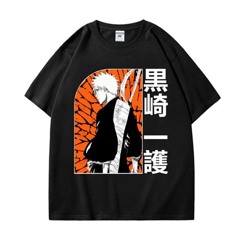 Bleach T-shirts - Kurosaki Ichigo Summer Graphic T-shirt | Bleach Store