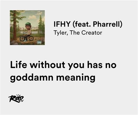 relatable iconic lyrics on Twitter: "tyler, the creator / ifhy"