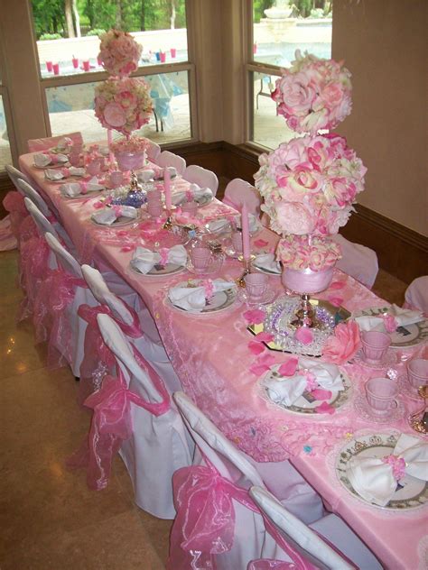 table setting | Princess tea party, Girls birthday party, Spa birthday ...