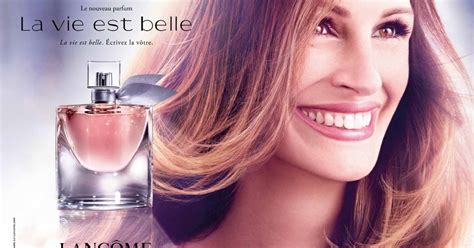 Celebrities, Movies and Games: Julia Roberts for Lancome's La Vie Est Belle Perfume