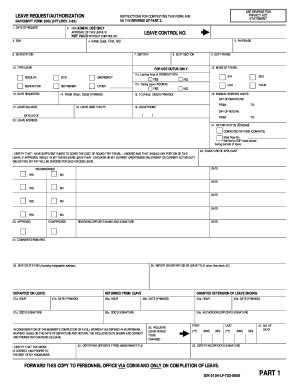 Navy leave chit - Fill Out and Sign Printable PDF Template | SignNow