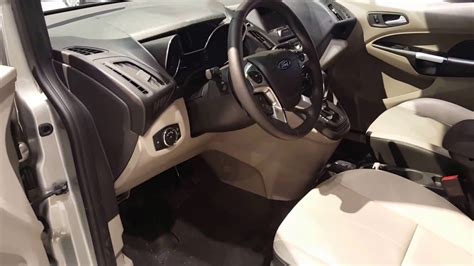 2016 Ford Transit Connect Titanium Wagon Interior Walkaround Price - YouTube