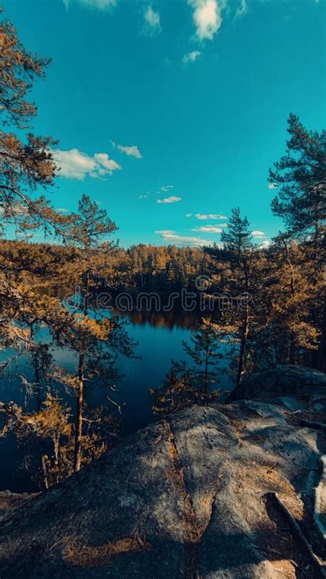 Nature Finland Espoo Nuukio Lake Helsinki Stock Image - Image of espoo ...