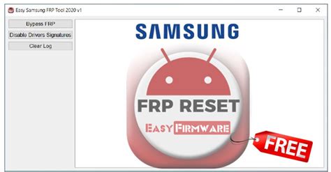 SAMSUNG FRP RESET TOOL Easy SAMSUNG FRP TOOL 2020 V1