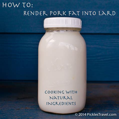 Render Pork Fat into Lard | Made From Scratch Recipe