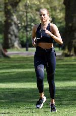 ARABELLA CHI Workout at a Park in London 04/15/2020 – HawtCelebs