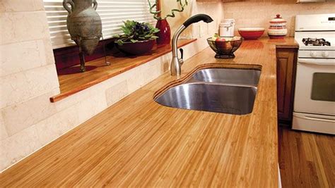 Installing a bamboo countertop is a project any DIYer with woodworking experience can tackle. To ...