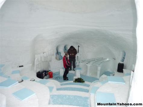 This is how the inside of an igloo looks like. « Kinooze