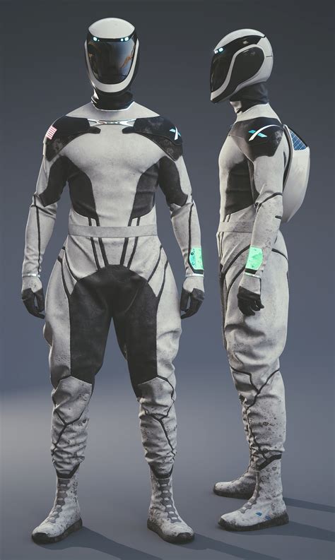 Lucas Valle - SpaceX Space Suit Concept(2018)