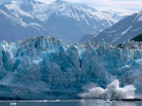 Alaska - Hubbard Glacier. I took a helicopter to the top of this ...