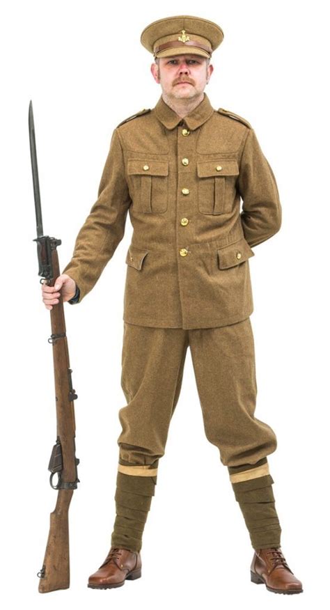 WW1 British Army soldiers uniform 1914 – The History Bunker Ltd